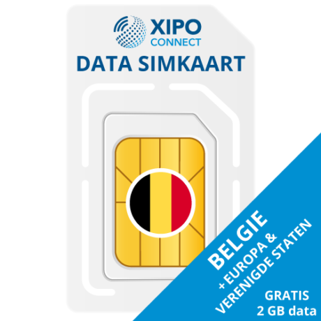 Data Simkaart Portugal (Internet sim gratis 2GB) | XIPO connect