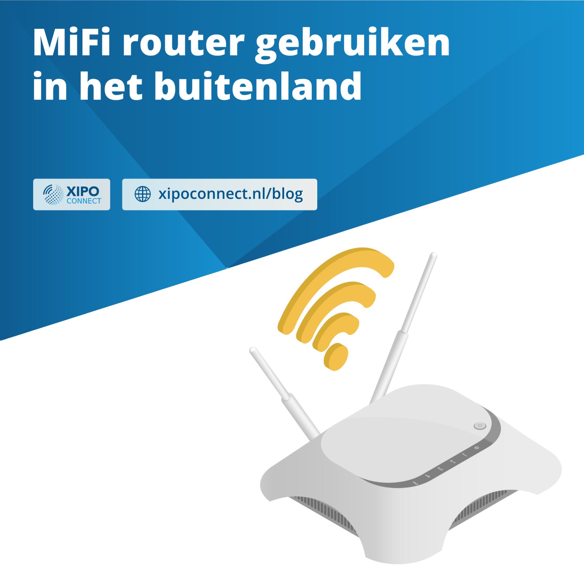 MiFi router voor het buitenland