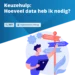 Keuzehulp hoeveel data heb ik nodig?