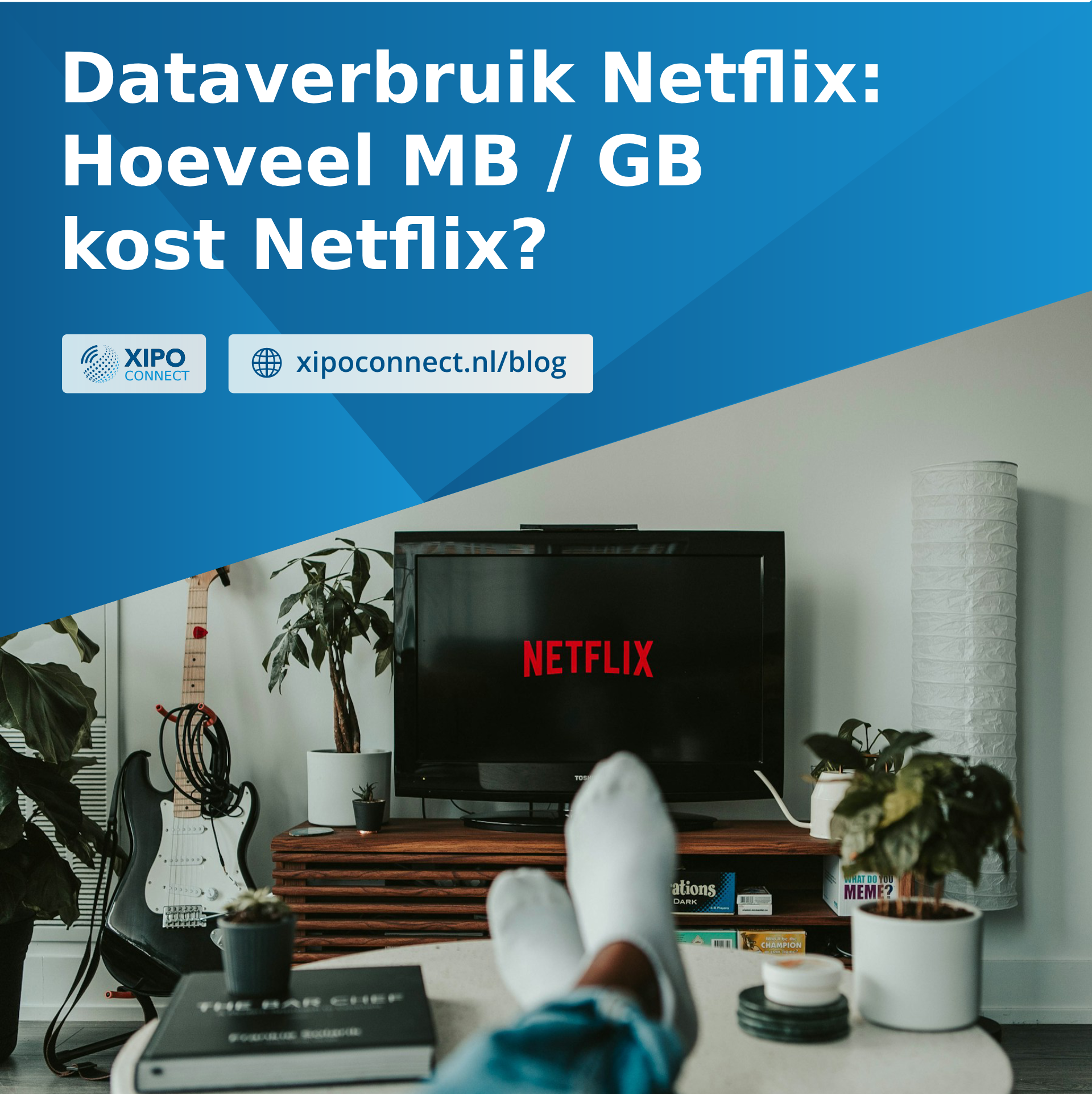 Dataverbruik Netflix: Hoeveel MB / GB kost Netflix?