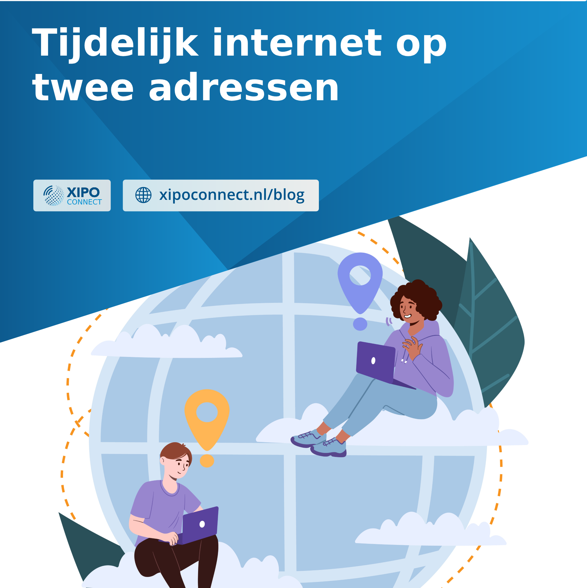Tijdelijk internet op twee adressen?