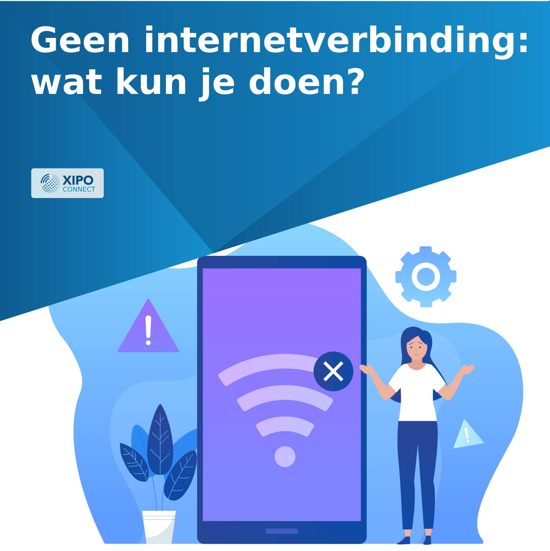 Geen internetverbinding: wat kun je doen?