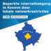 Beperkte internettoegang in Kosovo