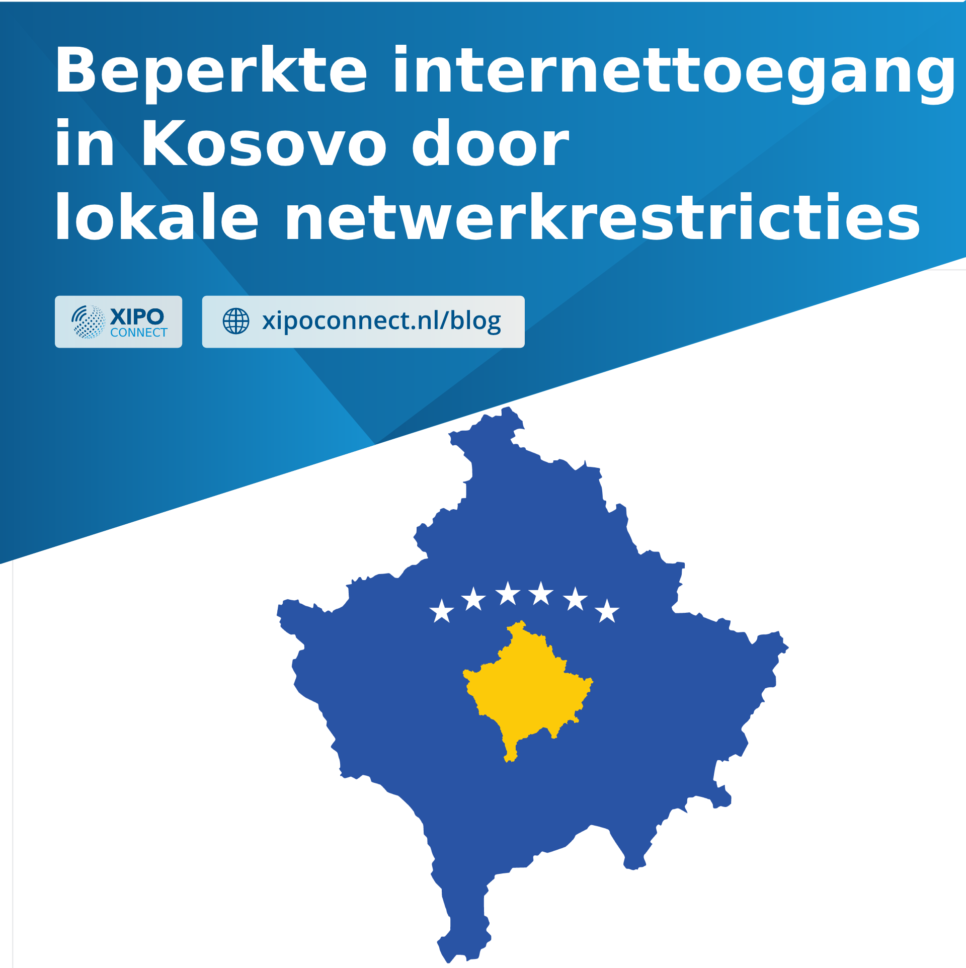 Beperkte internettoegang in Kosovo door lokale netwerkrestricties